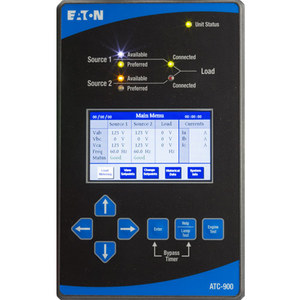 Automatic transfer switch controllers and remote annunciators