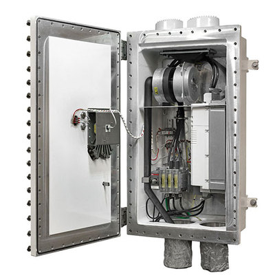 Crouse-Hinds series DSD-TS explosionproof timers provide automatic shut-off for fans