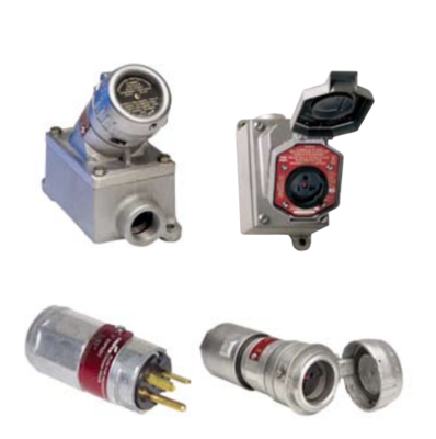 Ark•Gard® 防爆ENR插座，ENP插头和ENC连接器